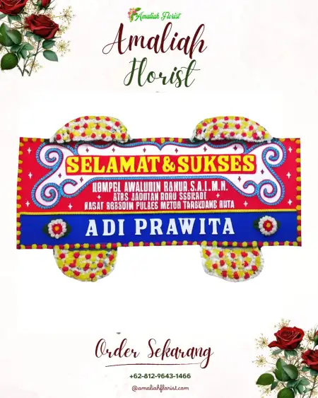 Papan Bunga Ucapan Selamat Bukitbatu